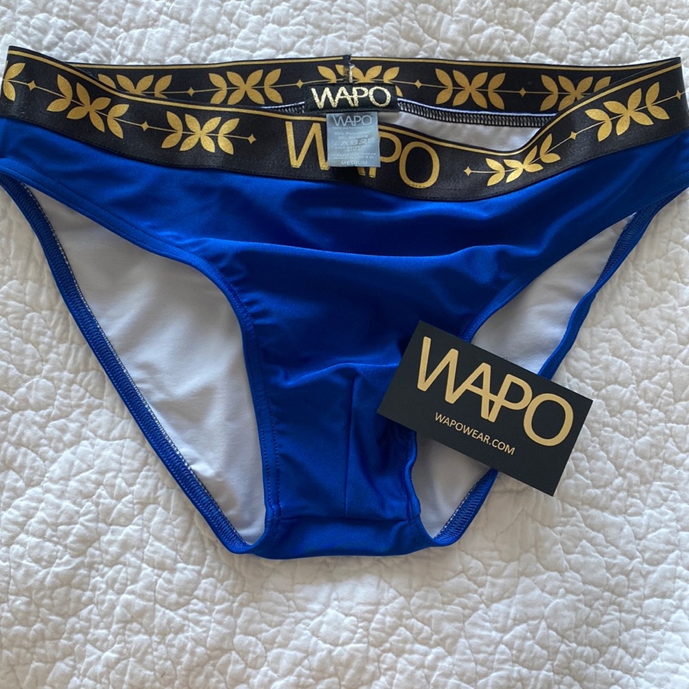 Wapo Royal Blue Swim Briefs Medium - Never Been Worn